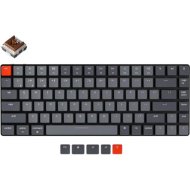Клавиатура «Keychron» K3, K3-D3-RU, grey/brown