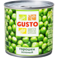 

Горошек консерв."GUSTO" (ж/б) 425г