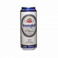 Пиво «DENNINGHOFFS PILSENER» (ж/б) 0.5л