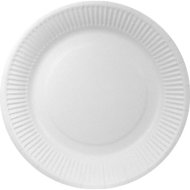 Набор одноразовых тарелок «Gecko» Ламинированная, белый, 23 см, 100 шт