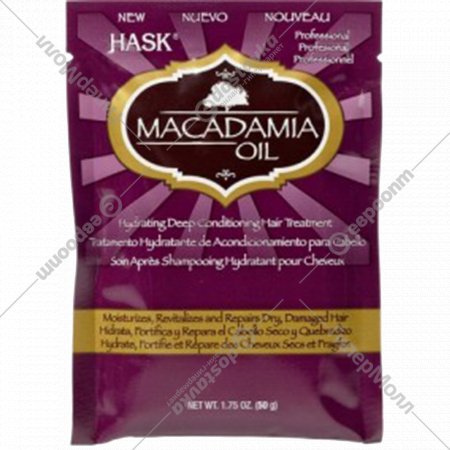 Маска для волос «Hask» с маслом Макадамии, 50 г