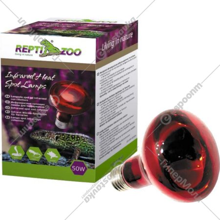Лампа для террариума «Repti-Zoo» 63060R ReptiInfrared, 60Вт, 83725011