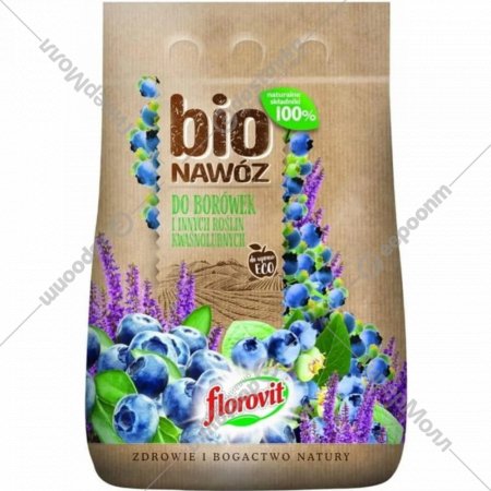 Удобрение «Florovit» Про Натура, БИО, для голубики и других кислотолюбивых растений, 5 л