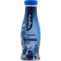 

Йогурт пит."YOGURU"(черника, 1.5%) 290г