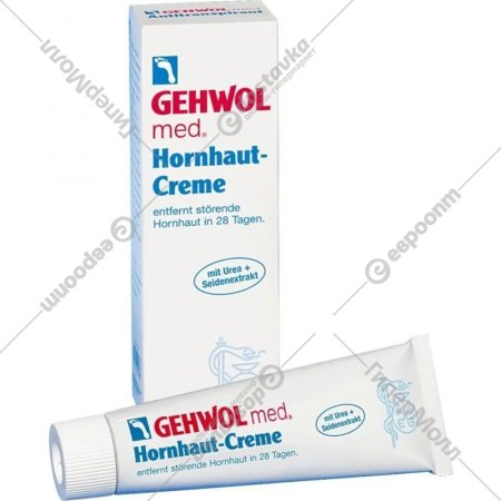 Крем для ног «Gehwol» Med Hornhaut-Creme, для загрубевшей кожи, 125 мл