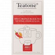 Чай чёрный «Teatone» с апельсином и перцем, 45 г