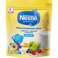 Каша сухая молочная «Nestle» мультизлаковая, яблоко-черника-малина, 220 г