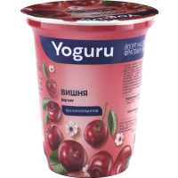 

Йогурт"YOGURU"(вишня,1.5%,ст.) 310г