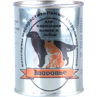 

Корм для животных "ЗДОРОВЬЕ" 350 г