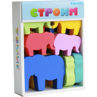 

Логический игровой набор"СТРОИМ"(дерев)