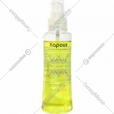 Флюид для волос «Kapous» 896, с маслом ореха макадамии, 100 мл