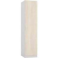 Шкаф «ИнтерМебель» МР-02, 600, белый/вудлайн кремовый