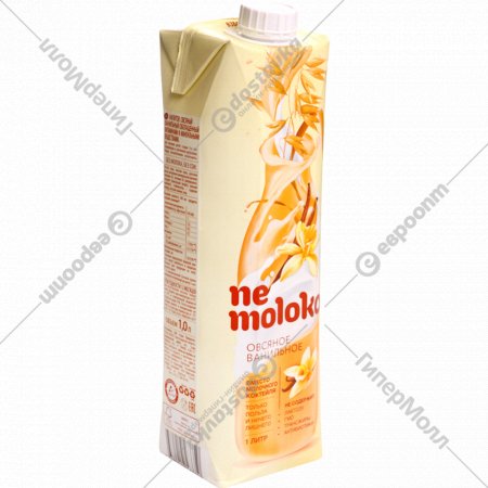 Напиток овсяный «Ne moloko» ванильный, 3.2%, 1 л