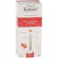 Чай чёрный «Teatone» с апельсином и перцем, 15х2 г