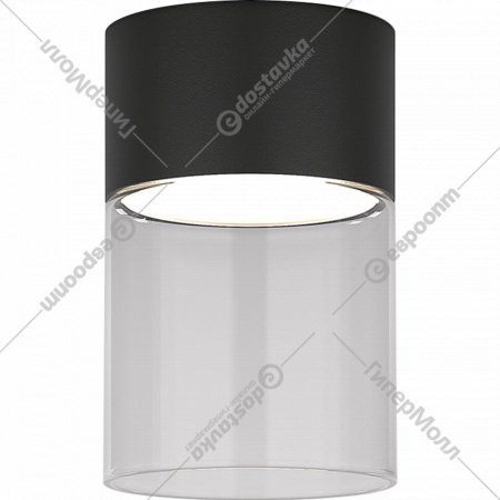 Светильник потолочный «Elektrostandard» 25047/LED, черный, прозрачный