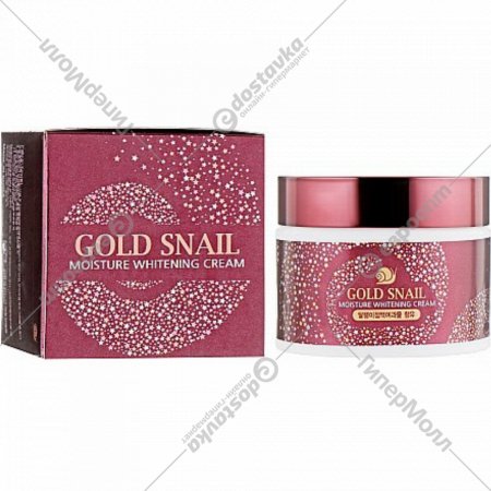 Крем для лица «Enough» Gold Snail Moisture Whitening Cream, 50 г