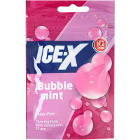 

Жеват.резинка"ICE-X"(бабблминт,пак)30г