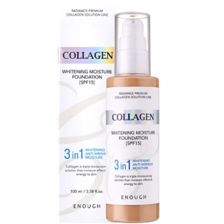 Тональная основа Enough Collagen Whitening, SPF15, №13, 100 мл