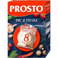 Рис и крупа гречневая «Prosto» 2х4 шт, 500 г