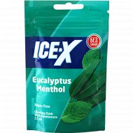 Жевательная резинка «Ice-X» эвкалипт и ментол, 31.3 г