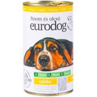 

Косервы"EURODOG"(д/с с курицей) 415г