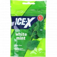 Жевательная резинка «Ice-X» белая мята, 31.3 г