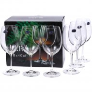 Набор бокалов для вина «Bohemia Crystal» Lara, 6 шт, 450 мл