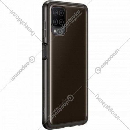Чехол для телефона «Samsung» Soft Clear Cover для A12, Black, EF-QA125TBEGRU