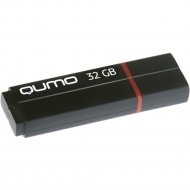 Флэш-накопитель «Qumo» 32GB, QM32GUD3-SP-black, 19658, черный