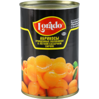 

Абрикосы "ЛОРАДО" (в лег.сиропе) 425г