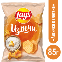 

Чипсы "LAY'S ИЗ ПЕЧИ"(лисички в смет)85г