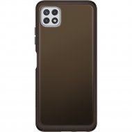 Чехол для телефона «Samsung» Soft Clear Cover для A22, Black, EF-QA225TBEGRU