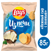 

Чипсы "LAY'S ИЗ ПЕЧИ" (сыр с зеленью)85г