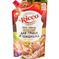 

Кетчуп "РИККО" (д/гриля и шашлыка) 350гр