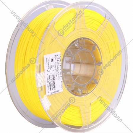 Пластик для 3D печати «eSUN» yellow, PLA+175Y1