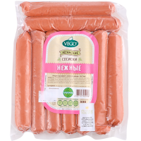 

Сосиски "НЕЖНЫЕ" (в/у) 500г