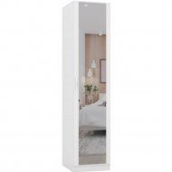 Шкаф «ИнтерМебель» МР-05, 420, 1 зеркало, белый премиум