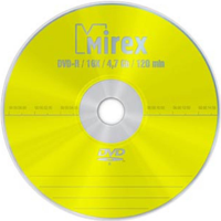 

Диск "MIREX" (DVD-R,4.7Gb,UL130003A1L)