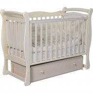 Кроватка для младенцев «Антел» Julia-1, слоновая кость