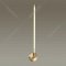 Настенный светильник «Odeon Light» Anta, Hightech ODL23 105, 4392/14WL, античная бронза