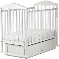 Кроватка для младенцев «СКВ» Березка, 126001, белый