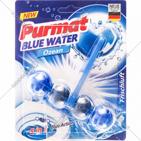 Средство чистящее для унитаза «Purmat» Океан, синяя вода, 50 г