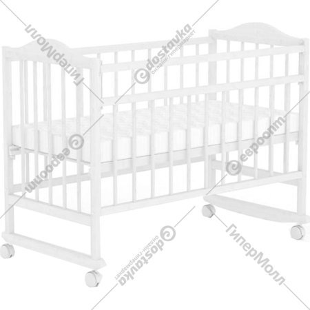 Кроватка для младенцев «Фея» 204, белый