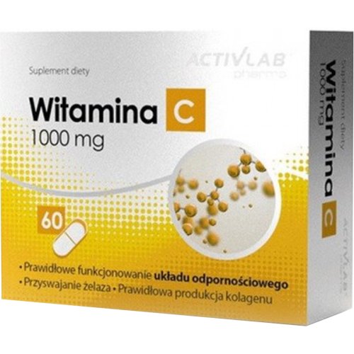 Витамин «ActivLab» Pharma, C 1000 мг, FR/225, 60 капсул