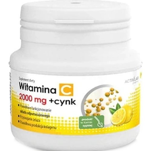 Витамины «ActivLab» Vitamin C 2000 мг + Цинк Форте, FR/158, 500 г