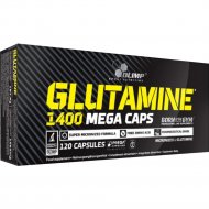Аминокислоты «Glutamine Mega Caps» 120 капсул.