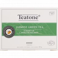 Чай зеленый «Teatone» аромат жасмина, 20х4 г