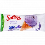 Мороженое «Soletto» лаванда-черника, 75 г