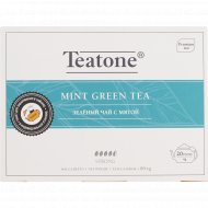 Чай зеленый «Teatone» с мятой, 20х4 г