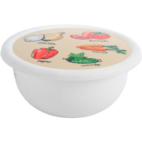 

Миска с крышкой "ASSORTY" 1.2л